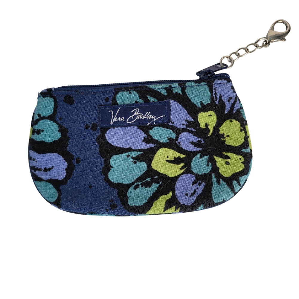 Blue Floral Vera Bradley Coin Purse